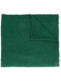 raw edge scarf