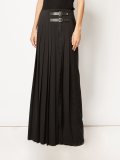 pleated long skirt