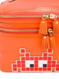 'arcade' print makeup bag