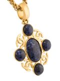 gripoix pendant necklace 