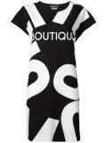 logo print T-shirt dress
