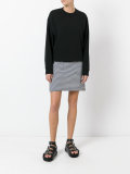 T BY ALEXANDER WANG 4C991315A4 BLACK ??? COTTON/POLYESTER/MODAL