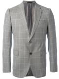 plaid blazer