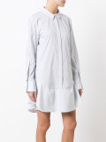 pleated shirt dress