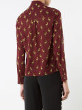 bird print shirt 