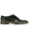 embellished lace up shoes