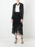 ruffled sheer skirt