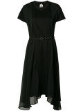 sheer asymmetric dress