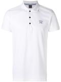logo print polo shirt