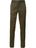 star and stripe trimmed trousers