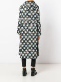 star print camouflage coat