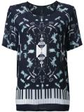 multi-print T-shirt