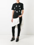 swallow print T-shirt