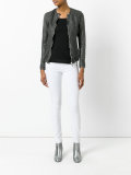 zipped jacket