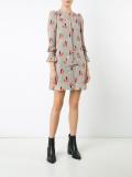 abstract print dress