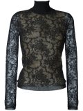 floral lace blouse