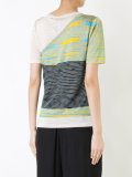knitted layer T-shirt 