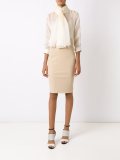 high waisted pencil skirt