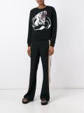 tiger print sweatshirt