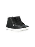 quilted hi-top sneakers