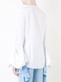flared sleeves shirt 