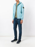 hooded shell jacket