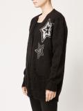 star embellished cardigan