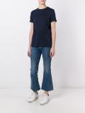 gathered front T-shirt 