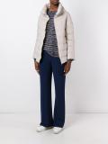 high neck zipped jacket