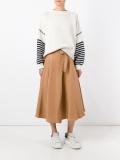 buckle detail skirt