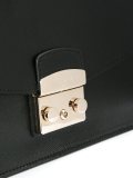 flap closure shoulder bag