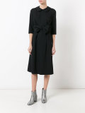 front bow midi dress