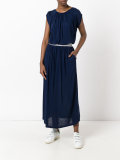 belted maxi dress