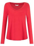 v-neck blouse