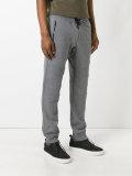 cuffed track trousers