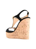 embellished wedge sandals 