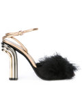 feather sandals