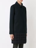 tweed panel coat