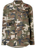 camouflage print jacket