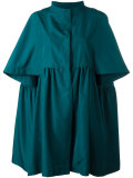 cropped sleeves coat