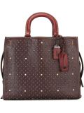 'Rivets Rouge' tote