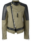 off-centre zip jacket