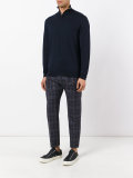 The Regent fine gauge half zip sweater
