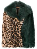 cheetah print coat