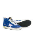 lace-up hi top sneakers 