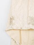 floral lace ceremony gown