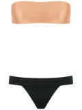 strapless bikini set