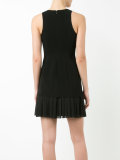 pleated layer dress