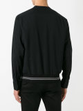 stripe detail bomber