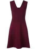 flared sleeveless dress